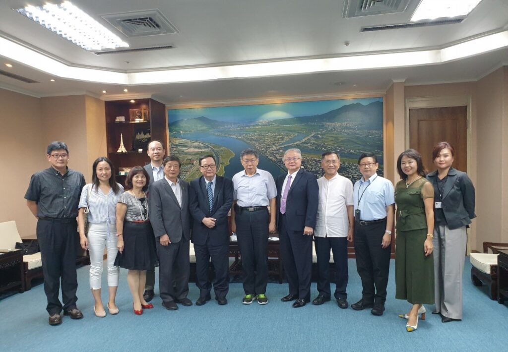 拜會柯文哲市長