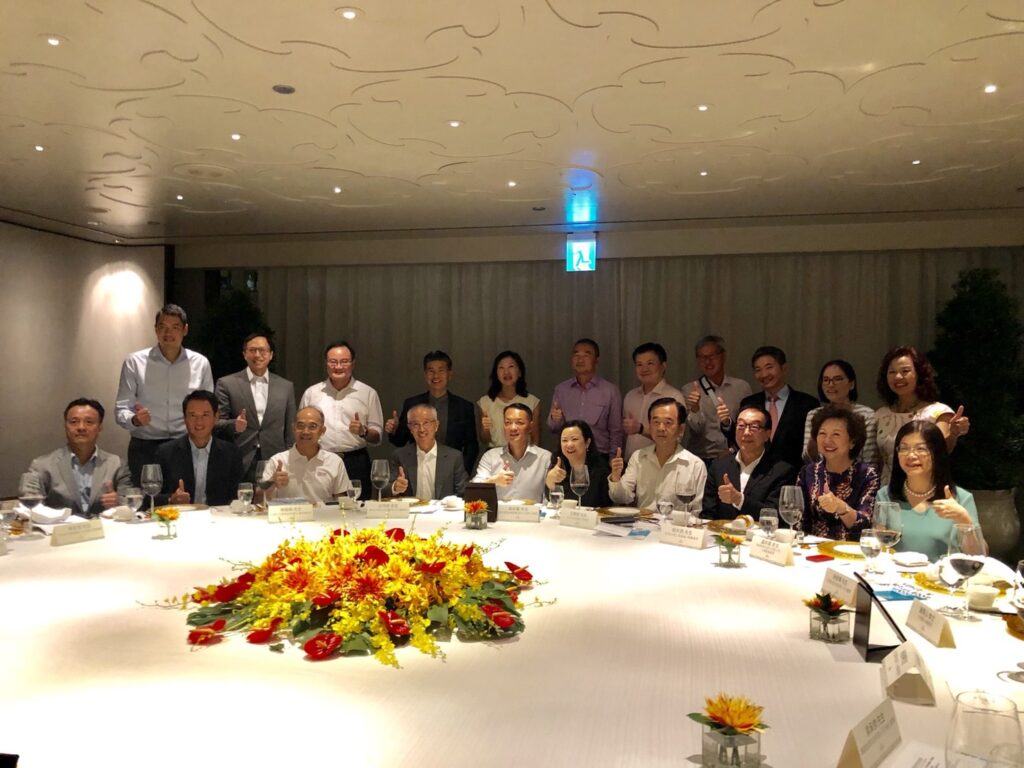 9/4 與「香港-台灣商貿合作委員會」交流晚宴